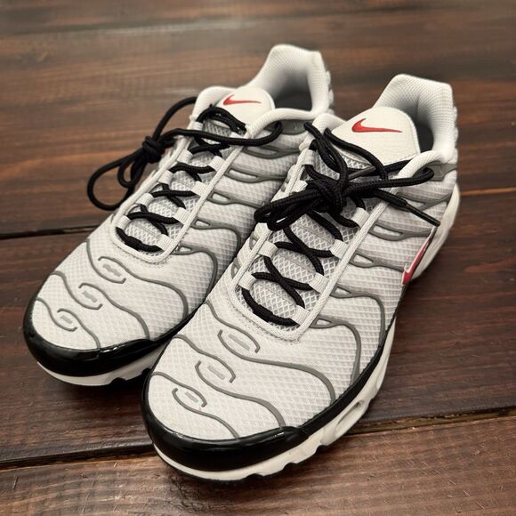 Nike Air Max Plus Photon Dust Particle Grey Shoes - Picture 10 of 15